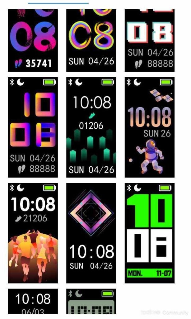 Realme Band V10.0 update adds new watch faces