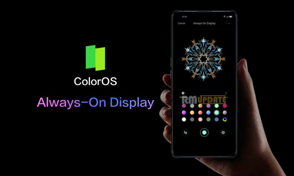 How to Customize New Colorful Always-On Display on OPPO: ColorOS 12