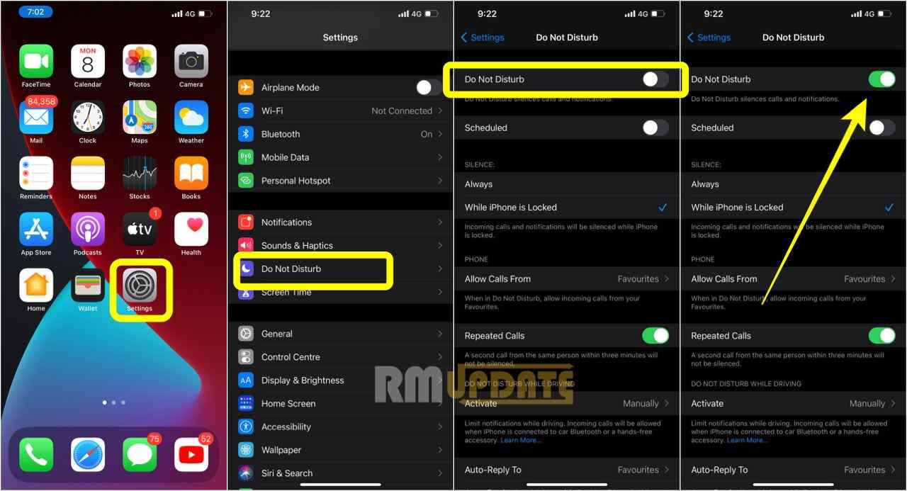 How to Use Do Not Disturb on iPhone 12 Series [Tips and Tricks]