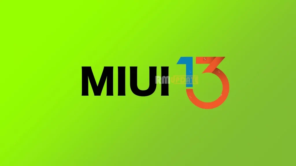 MIUI 13 new update
