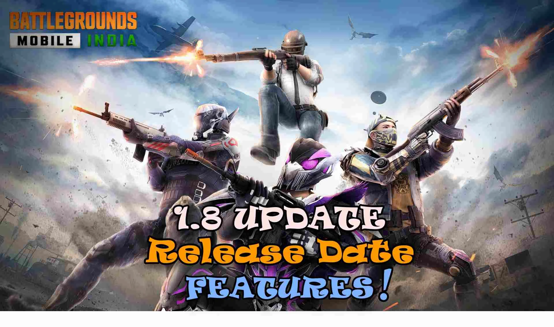 PUBG Mobile and BGMI 1.8 upcoming update release date, features, new skin, and more
