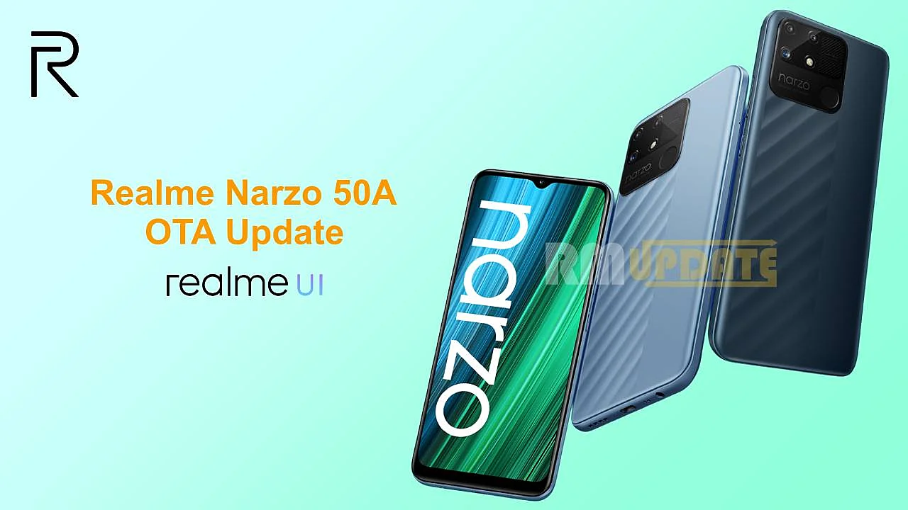 Realme Narzo 50A Software August 2022 Update: New OTA Update Released C.08