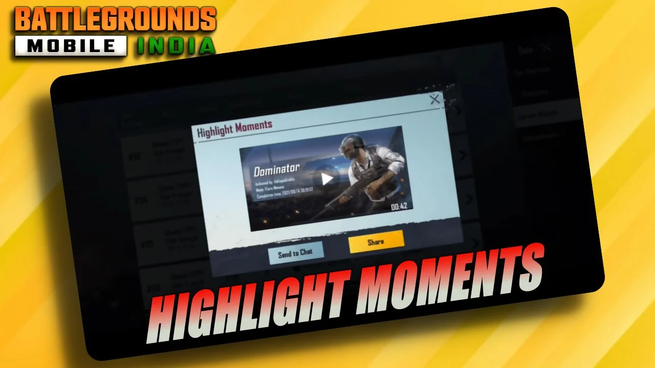 The new Highlight Moments feature in BGMI and PUBG Mobile explained