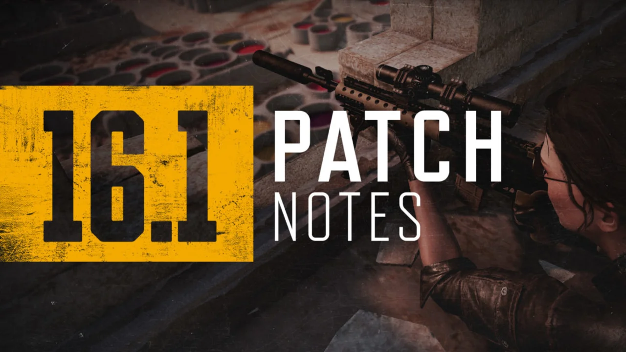 PUBG: Battlegrounds 16.1 official patch notes revealed