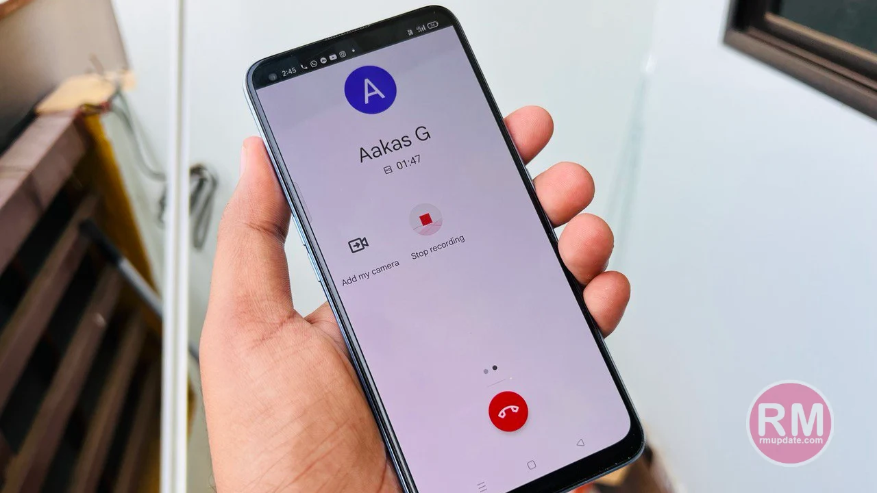 Disable Google Dialer call recording announcement on Realme smartphones?