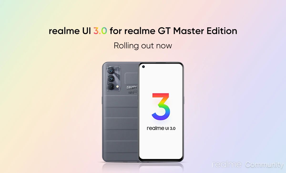 Breaking: Realme GT Master Edition Gets Realme UI 3.0-Based Android 12 Stable Update