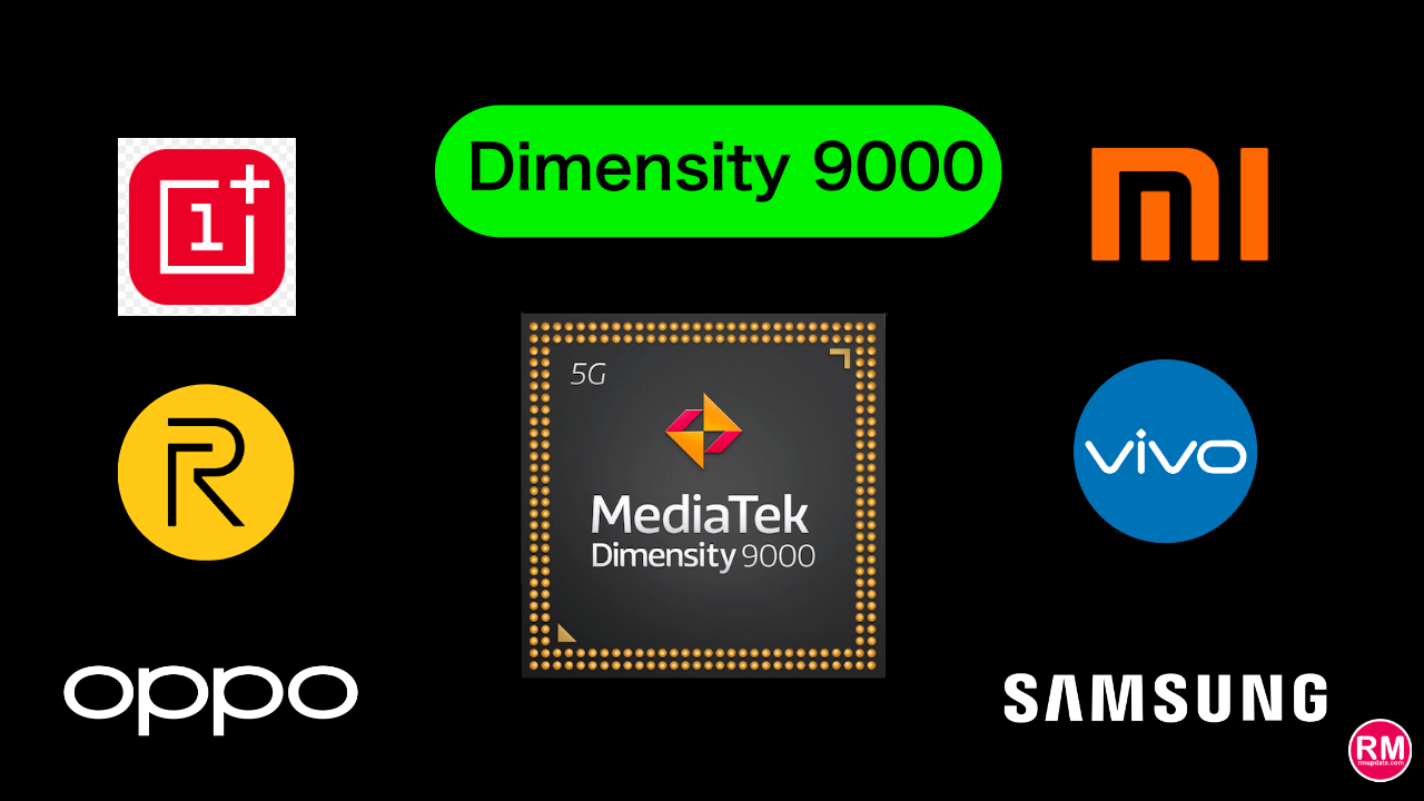 Smartphones list Powered by MediaTek Dimensity 9000 Processor May, 2022