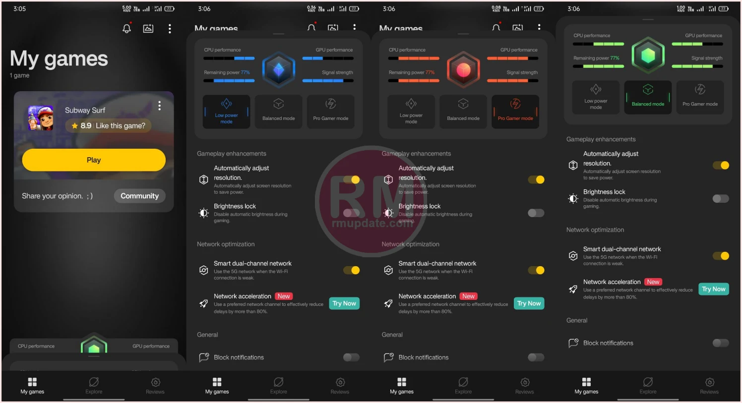 Download Game Space v4.6.7: Redesign UI and New Features For Realme UI 2.0