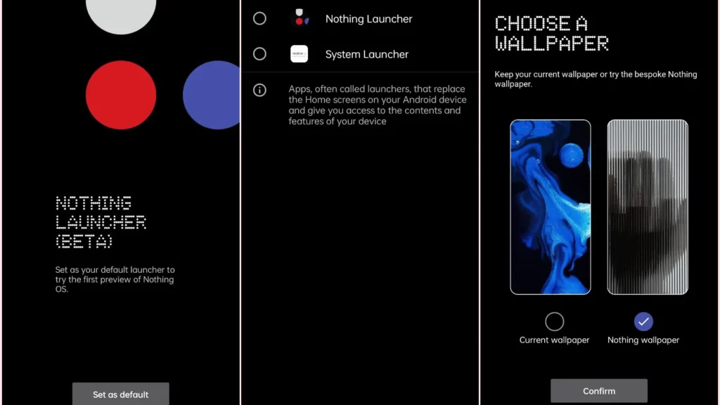 Download Nothing Launcher (Beta) Fore Any Android Smartphones