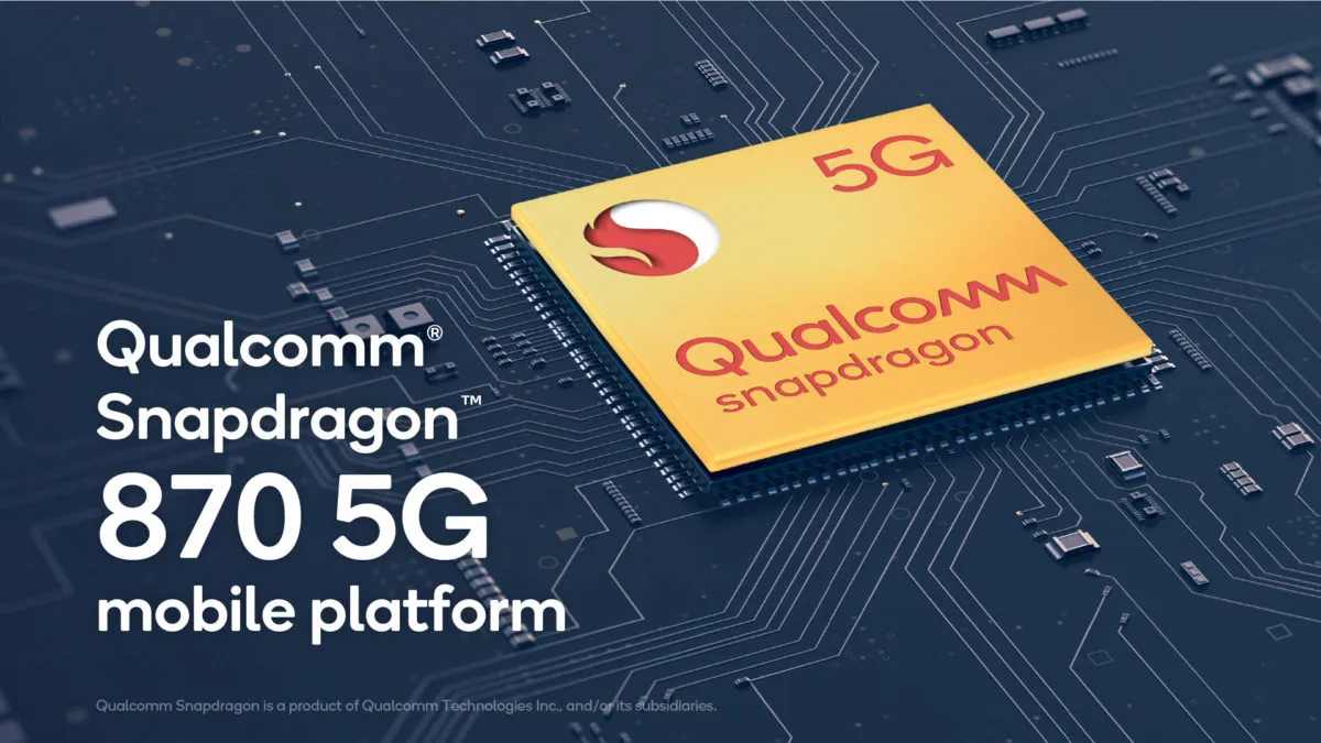 Snapdragon 870 processor will be available in these upcoming devices