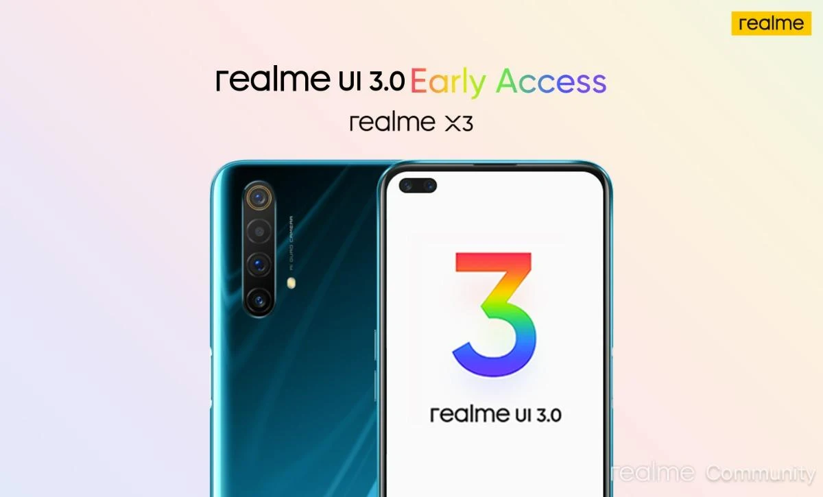 Breaking: Realme UI 3.0 and Android 12 Early Access Beta Available For Realme X3 and X3 SuperZoom