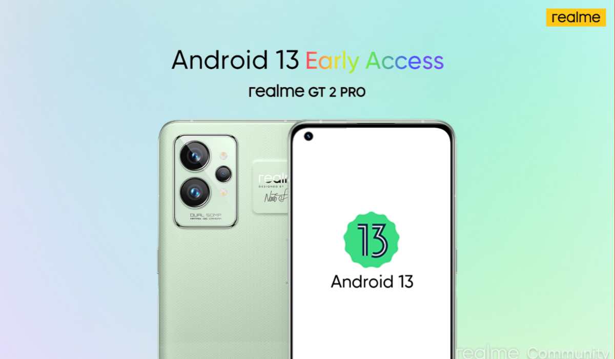 Realme GT 2 Pro: Android 13 Early Access Beta Released [Register Now]