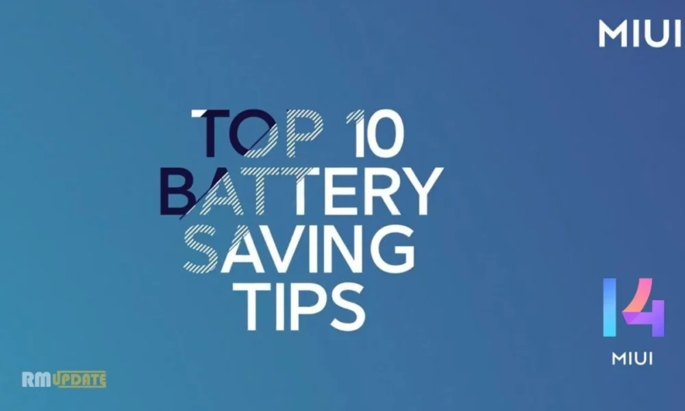 Xiaomi MIUI 14: 10 Useful Battery Saving Tips