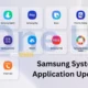 Samsung System app update