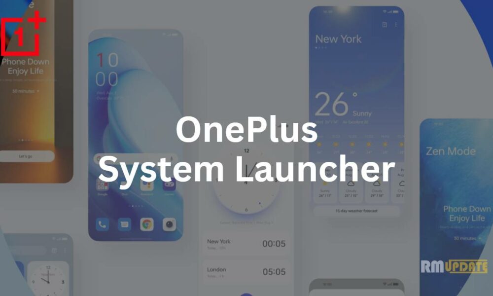 OnePlus System Launcher Android 13