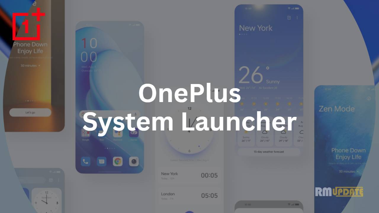 OnePlus System Launcher Android 13