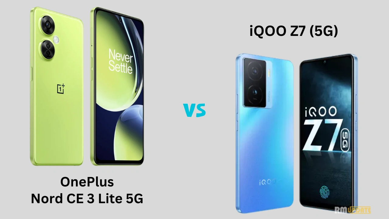 OnePlus Nord CE 3 Lite vs iQOO Z7 5G