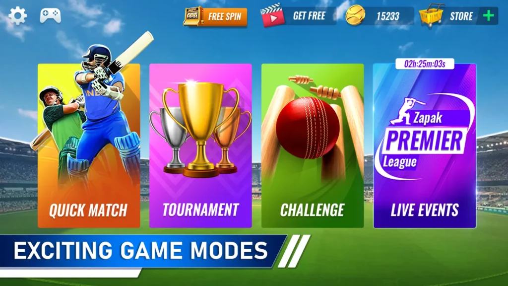 Cricket Games smartphone 2023