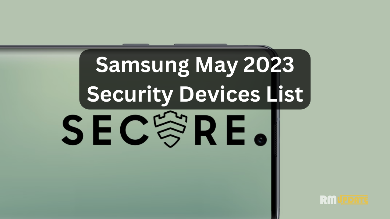 samsung may 2023 devices list