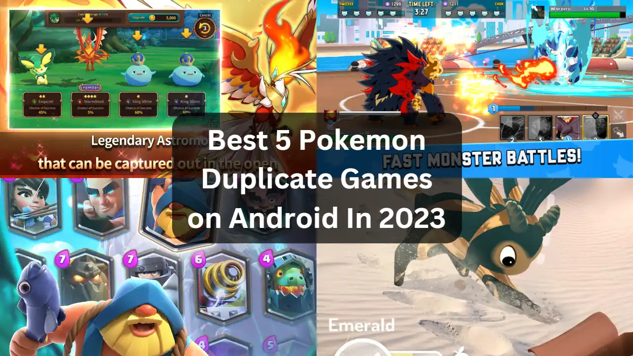 Best 5 Pokemon Duplicate games on Android