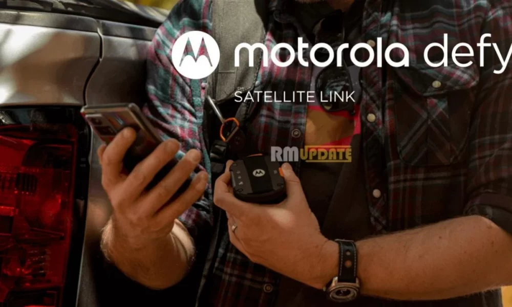 Motorola Defy Satellite Link