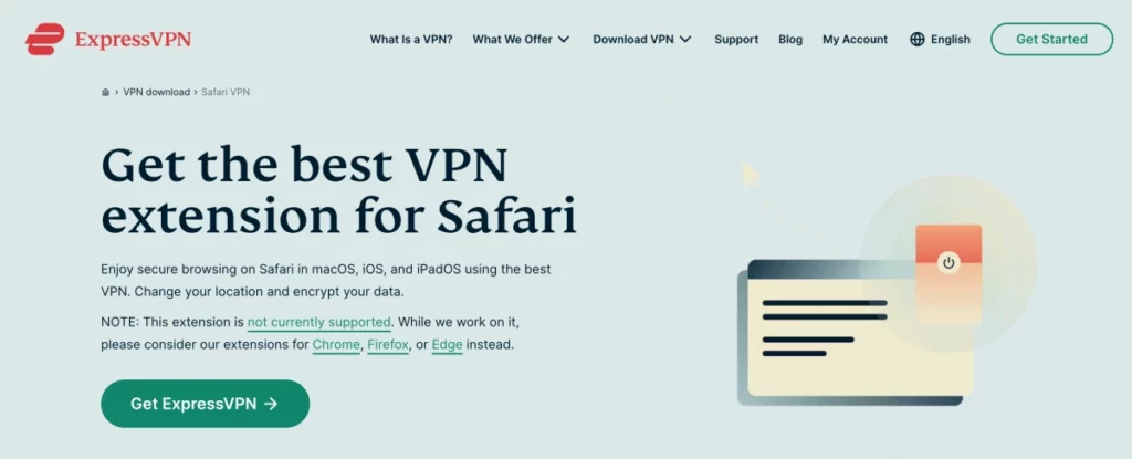 Express VPN: Free VPN for Safari Browser