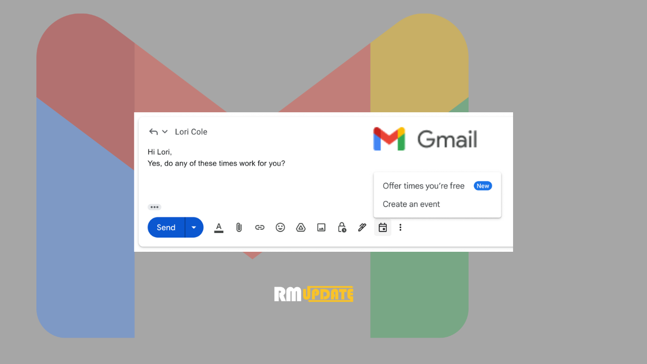 Gmail Negotiate Time