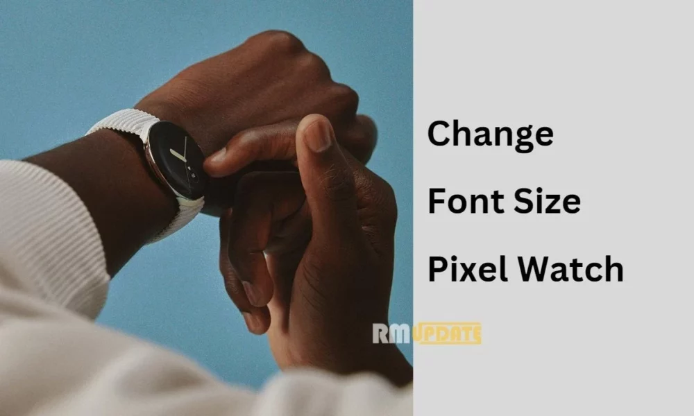 pixel wtch fone size
