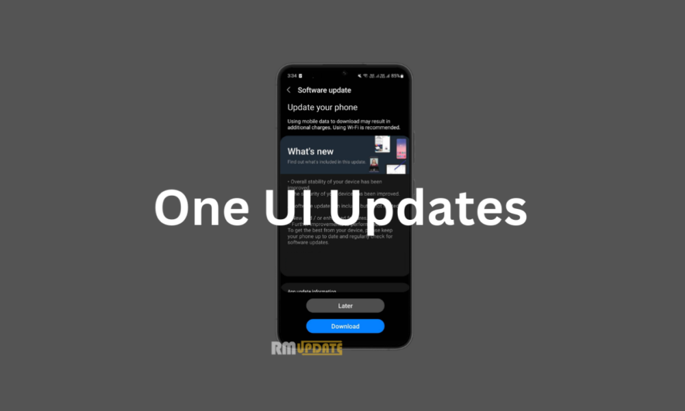 One UI Update