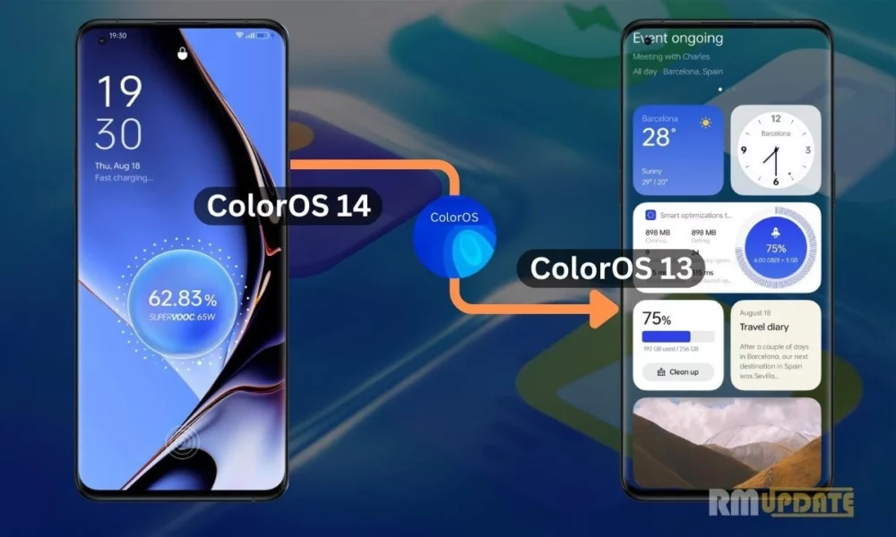 Coloros rollback 14 to 13
