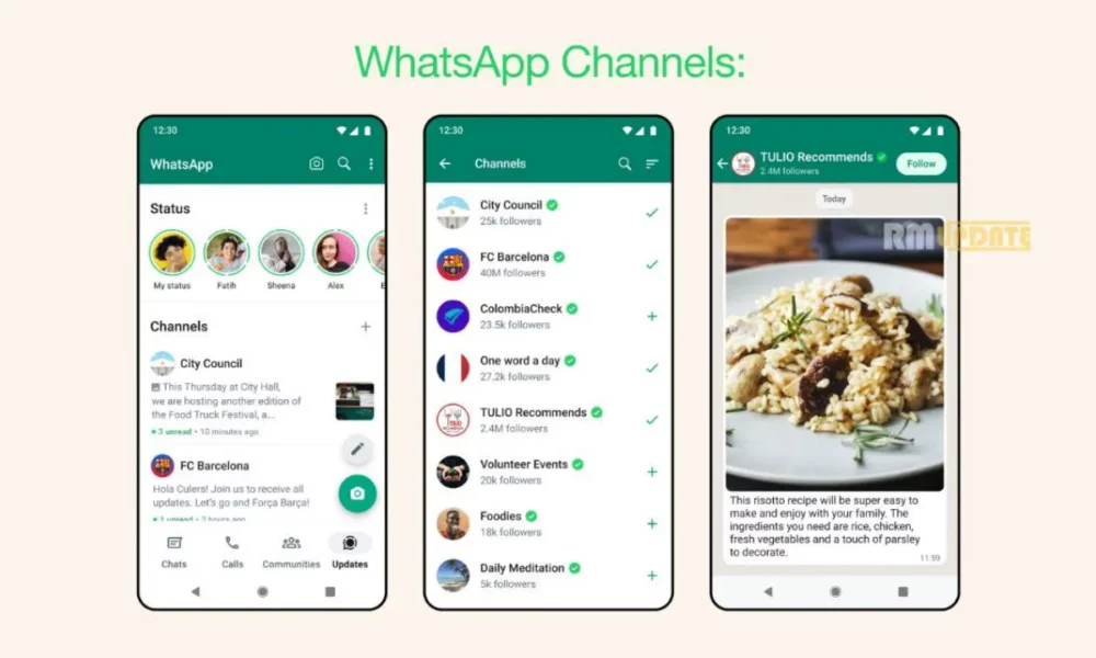 Create WhatsApp Channels