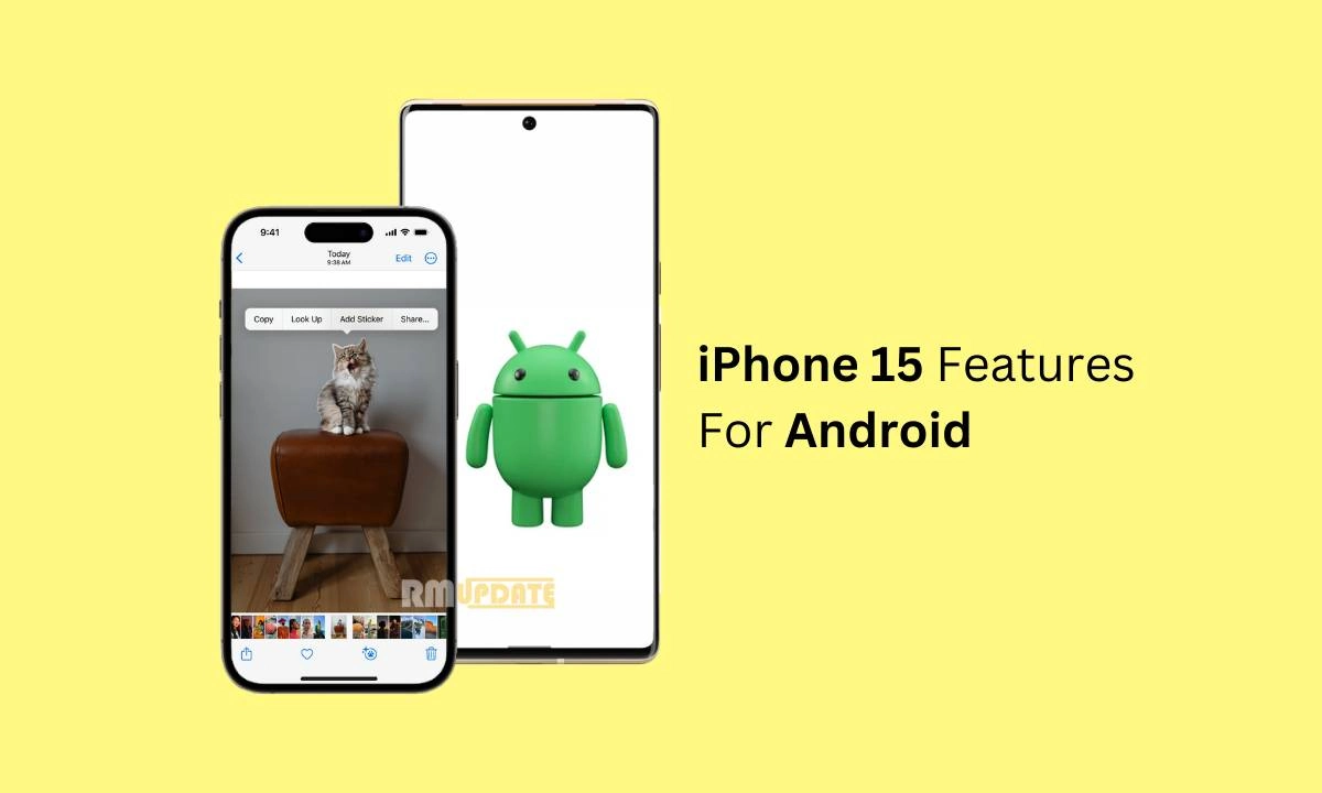 iphone 15 feature to android