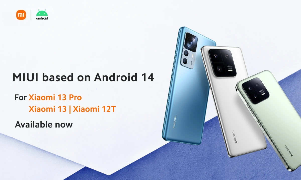 Android 14 Xiaomi 13 Pro Xiaomi 12T