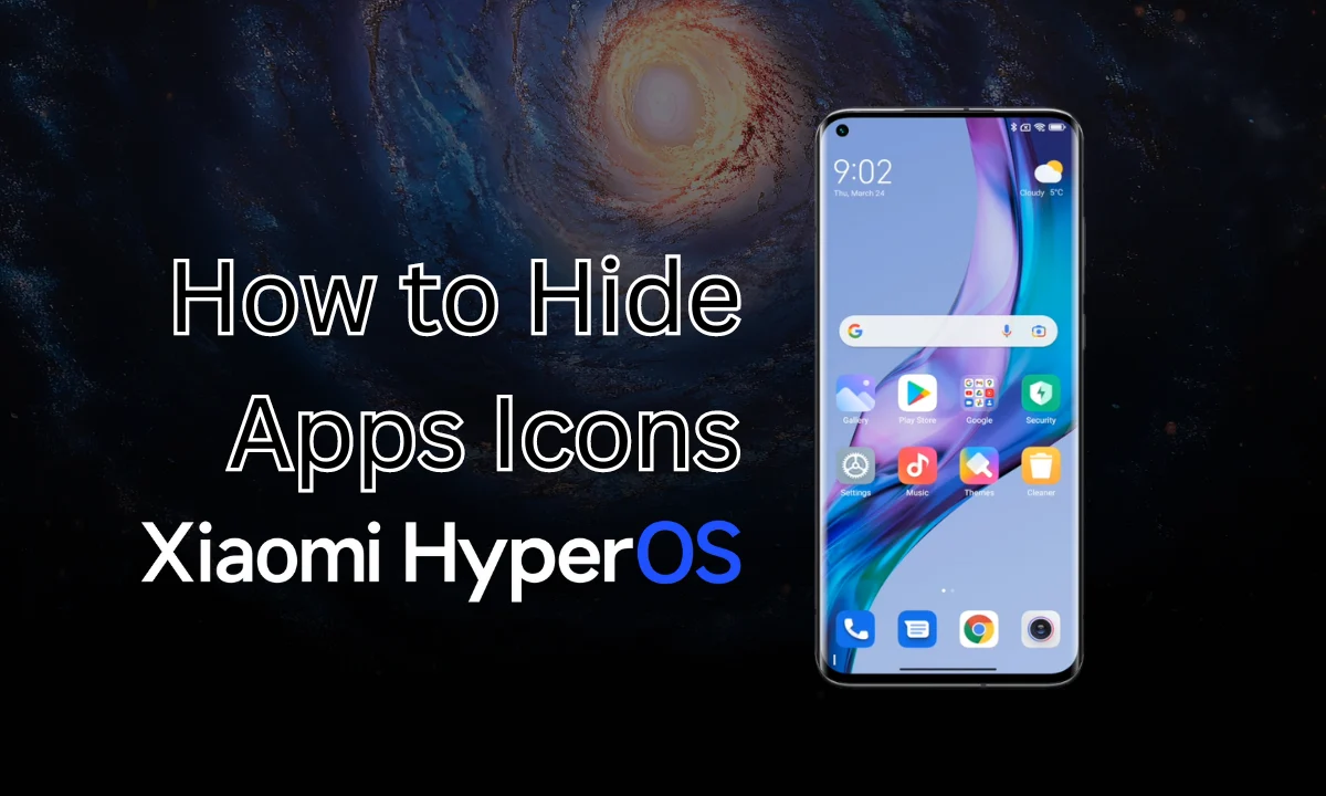Xiaomi HyperOS: How to Hide Apps Icons