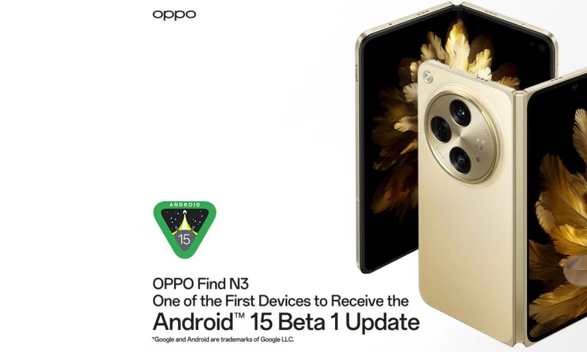 OPPO Find N3 Android 15 Beta 1