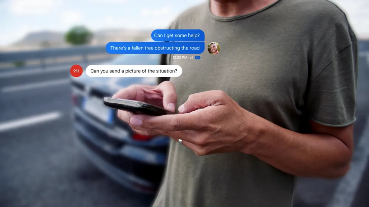 Goaml Text Message Texting 911 Through RCS Is Arriving In Google Messages on Android